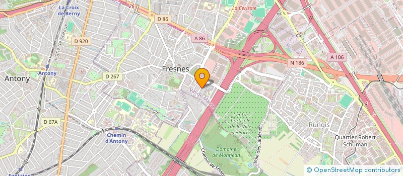 localisation de l'entreprise MADAME SEVERINE CHABORD  FRESNES