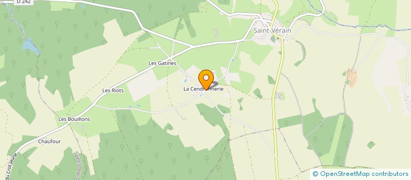 localisation de l'entreprise MADAME SEVERINE CHAILLER à SAINT-VERAIN