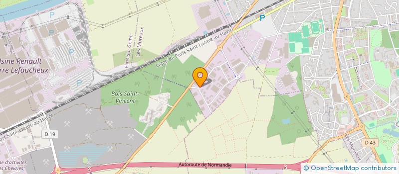 localisation de l'entreprise MADAME SEVERINE CHAMPION  FEUCHEROLLES