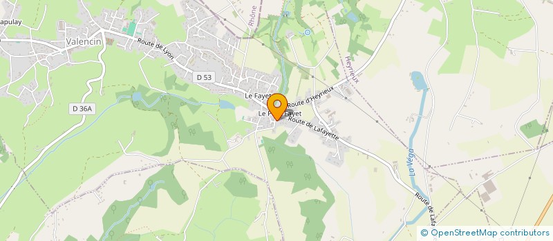 localisation de l'entreprise MADAME SEVERINE CHAPUIS  VALENCIN