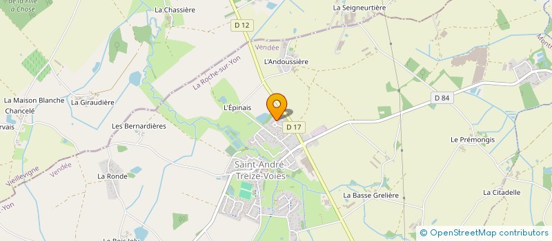 localisation de l'entreprise MADAME SEVERINE CHAUCHET à MONTREVERD