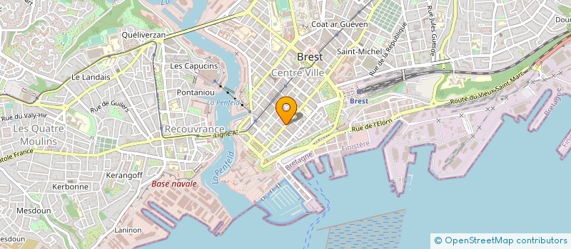 localisation de l'entreprise MADAME SEVERINE CHAUSSY à BREST