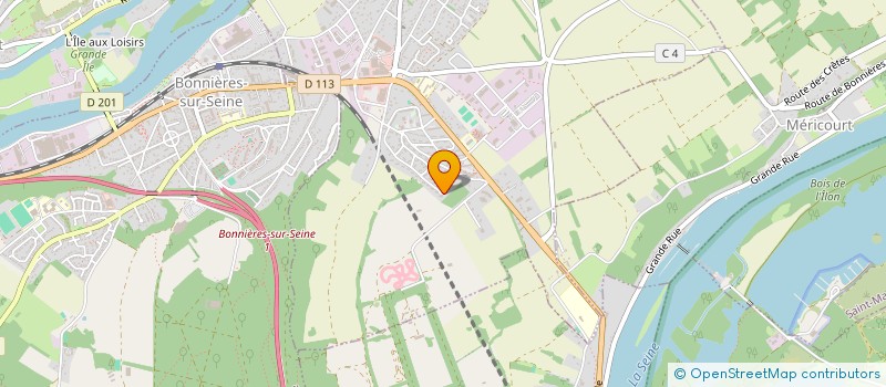 localisation de l'entreprise MADAME SEVERINE CHAUVIN  FRENEUSE