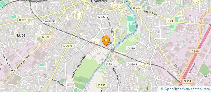 localisation de l'entreprise MADAME SEVERINE CHAVIGNY à CHARTRES