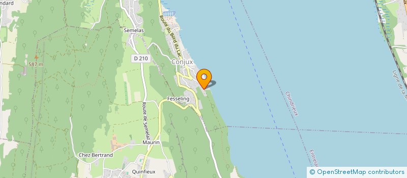 localisation de l'entreprise MADAME SEVERINE CHEVRIER  CONJUX