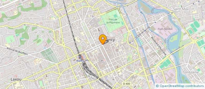 localisation de l'entreprise MADAME SEVERINE CIANCIONI  NANCY