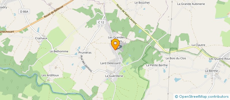 localisation de l'entreprise MADAME SEVERINE CIBOT à CHAILLAC-SUR-VIENNE