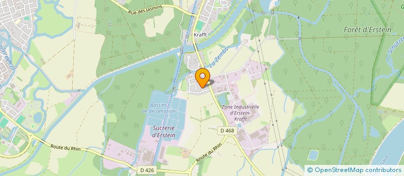 localisation de l'entreprise MADAME SEVERINE CINQUINI  BOLSENHEIM