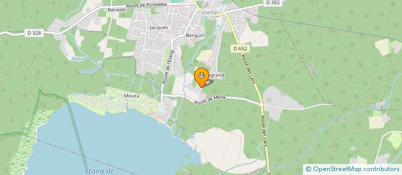 localisation de l'entreprise MADAME SEVERINE CIUTAD  VIELLE-SAINT-GIRONS