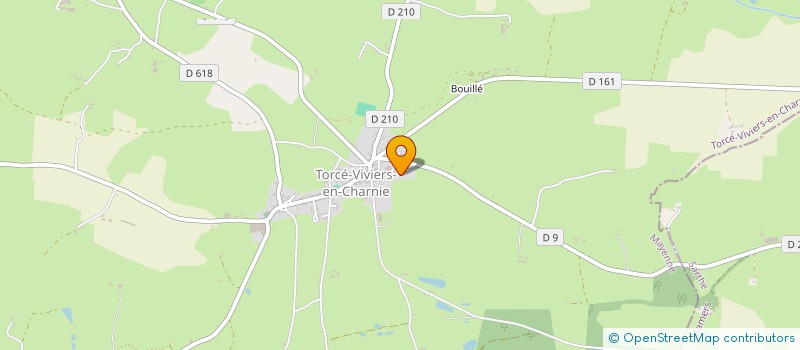 localisation de l'entreprise MADAME SEVERINE CLAIR à TORCE-VIVIERS-EN-CHARNIE