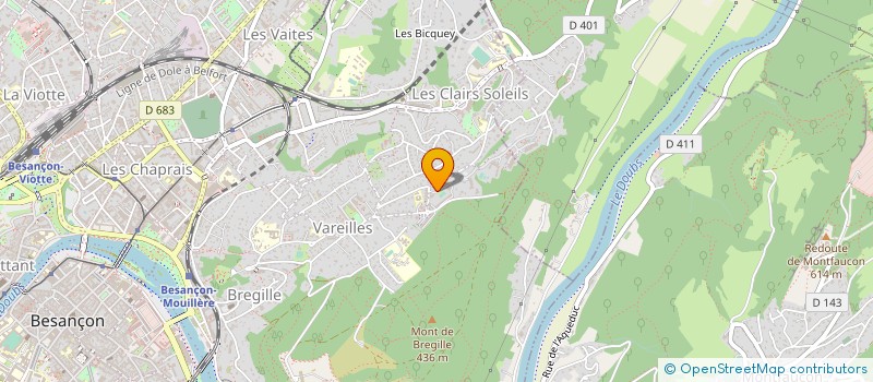 localisation de l'entreprise MADAME SEVERINE CLOTILDE à BESANCON