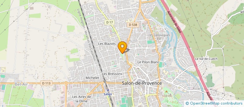 localisation de l'entreprise MADAME SEVERINE COIN  VERGEZE