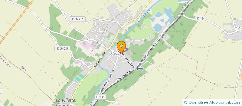 localisation de l'entreprise MADAME SEVERINE COISPEAU à JOUY
