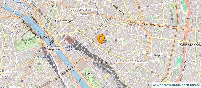 localisation de l'entreprise MADAME SEVERINE COLLONGE  PARIS