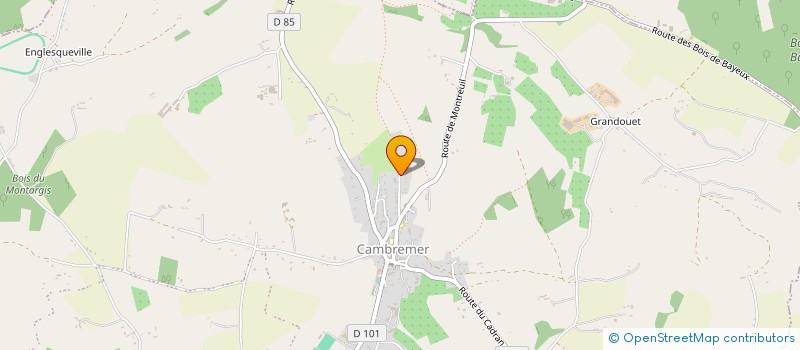 localisation de l'entreprise MADAME SEVERINE COSNARD  CAMBREMER