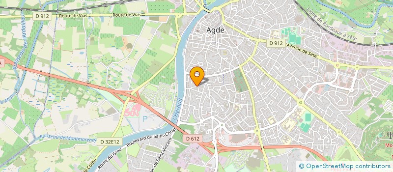 localisation de l'entreprise MADAME SEVERINE COSTES  AGDE