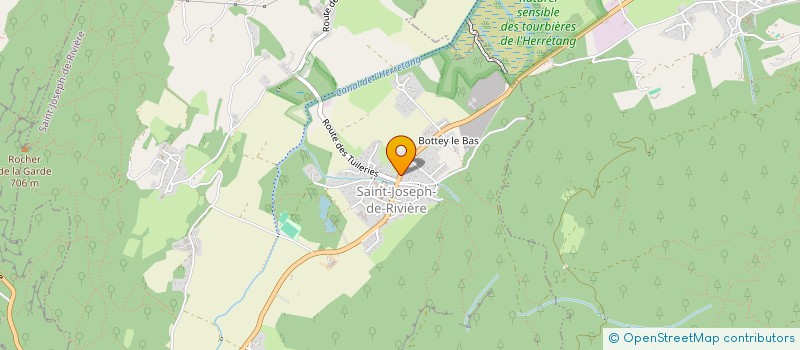 localisation de l'entreprise MADAME SEVERINE COTTIN  SAINT-JOSEPH-DE-RIVIERE