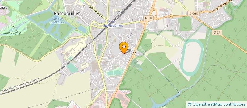 localisation de l'entreprise MADAME SEVERINE COULON à RAMBOUILLET