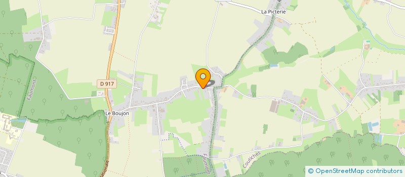 localisation de l'entreprise MADAME SEVERINE COUSIN  FAUMONT