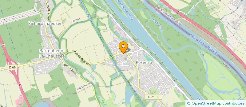 localisation de l'entreprise MADAME SEVERINE CRUCY  ROSENAU