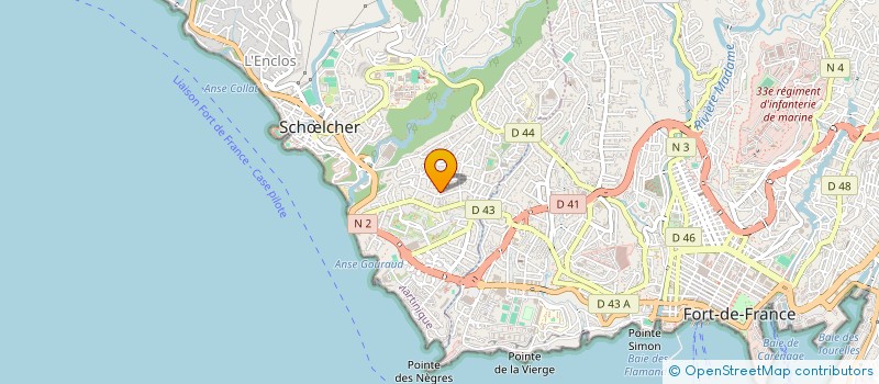 localisation de l'entreprise MADAME SEVERINE DALMAS à SCHŒLCHER