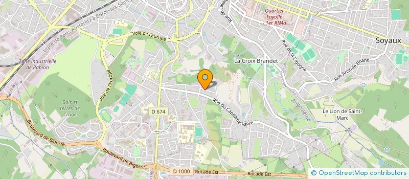 localisation de l'entreprise MADAME SEVERINE DALO à ANGOULEME