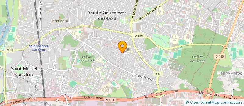 localisation de l'entreprise MADAME SEVERINE DARCHIS à SAINT-MICHEL-SUR-ORGE