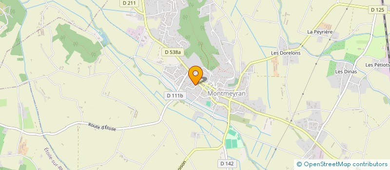 localisation de l'entreprise MADAME SEVERINE DARONNAT  MONTMEYRAN