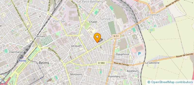 localisation de l'entreprise MADAME SEVERINE DAUTREMAY à REIMS