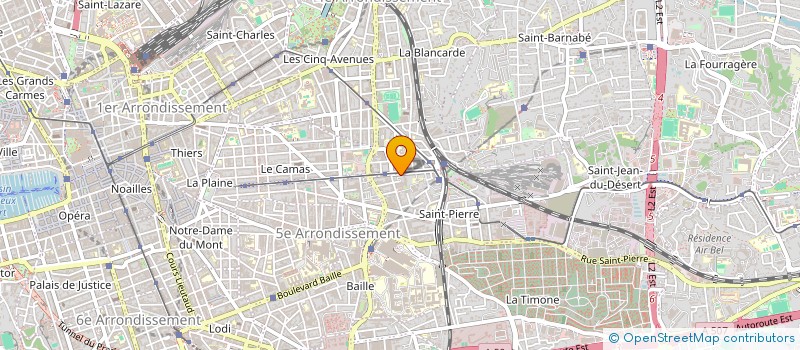 localisation de l'entreprise MADAME SEVERINE DE MOLLERAT DU JEU à MARSEILLE