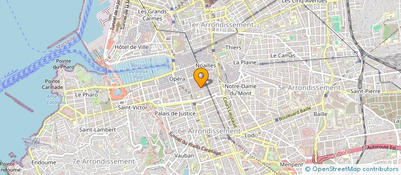 localisation de l'entreprise MADAME SEVERINE DECAUX  MARSEILLE