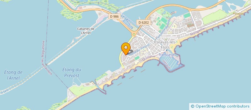 localisation de l'entreprise MADAME SEVERINE DECUP à PALAVAS-LES-FLOTS