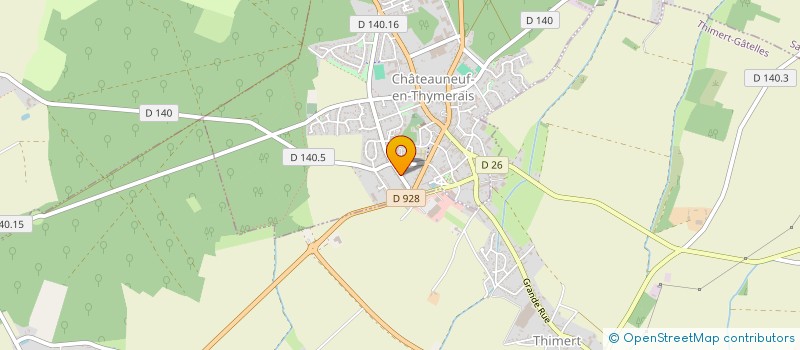 localisation de l'entreprise MADAME SEVERINE DEINIEAU à CHATEAUNEUF-EN-THYMERAIS