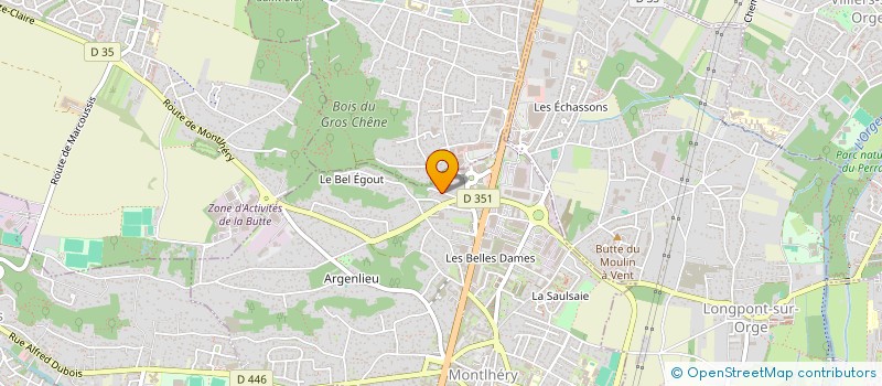 localisation de l'entreprise MADAME SEVERINE DELAFORTERIE  MONTLHERY