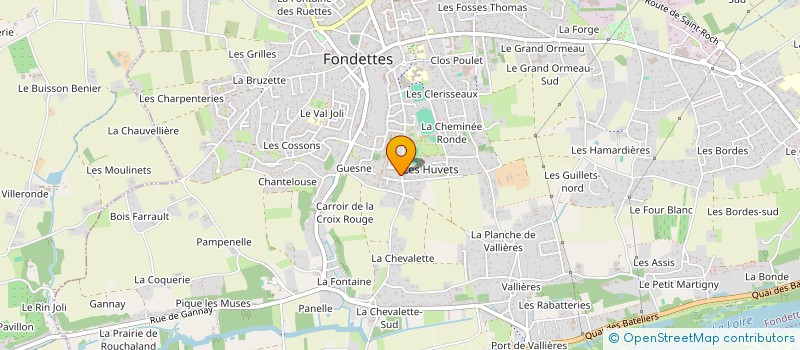 localisation de l'entreprise MADAME SEVERINE DELAME  TOURS