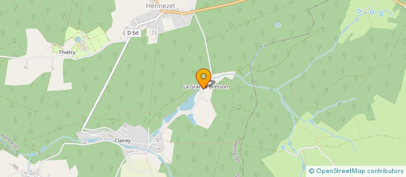 localisation de l'entreprise MADAME SEVERINE DELON  HENNEZEL