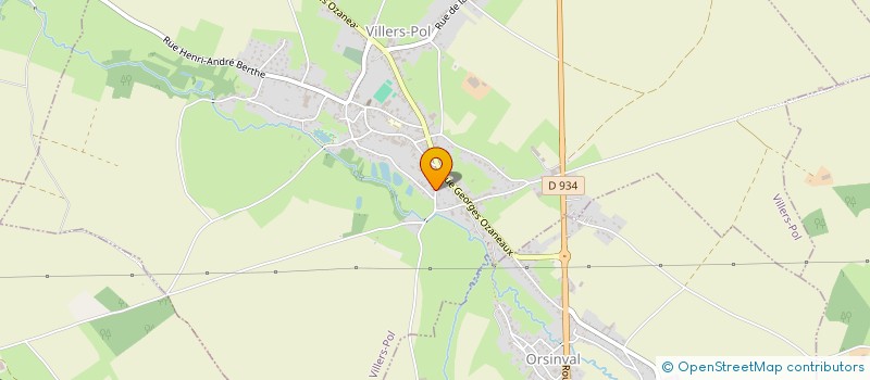 localisation de l'entreprise MADAME SEVERINE DELSINNE  VILLERS-POL