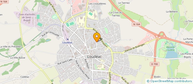 localisation de l'entreprise MADAME SEVERINE DENIS à AURAY