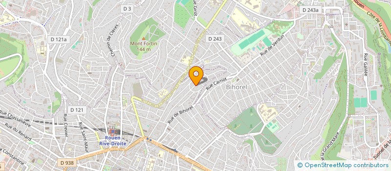 localisation de l'entreprise MADAME SEVERINE DENIS à ROUEN