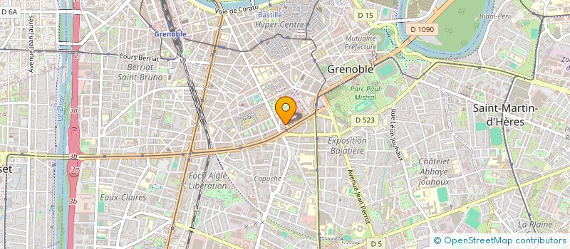 localisation de l'entreprise MADAME SEVERINE DENIS à GRENOBLE