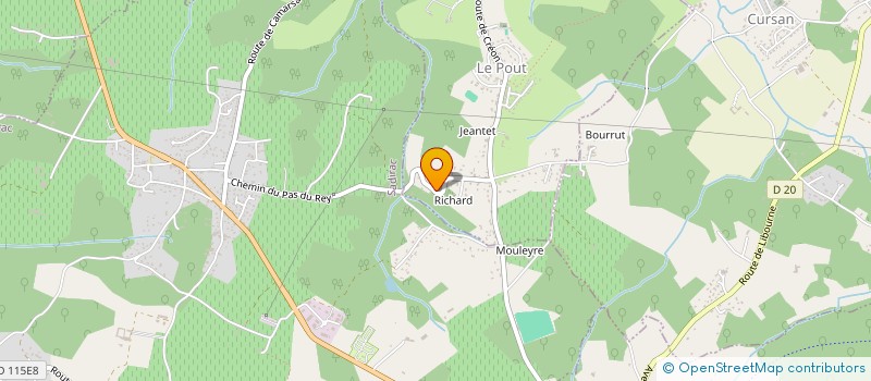 localisation de l'entreprise MADAME SEVERINE DEPAEMELAERE  LE POUT