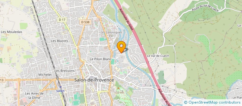 localisation de l'entreprise MADAME SEVERINE DEPRETS  SALON-DE-PROVENCE