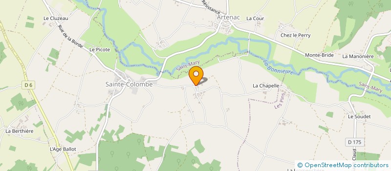 localisation de l'entreprise MADAME SEVERINE DESBORDES à PUYREAUX