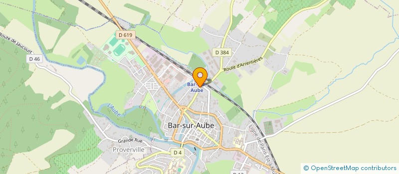 localisation de l'entreprise MADAME SEVERINE DORMONT  BAR-SUR-AUBE