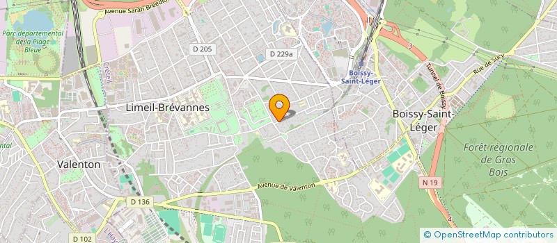 localisation de l'entreprise MADAME SEVERINE DOS SANTOS à LIMEIL-BREVANNES