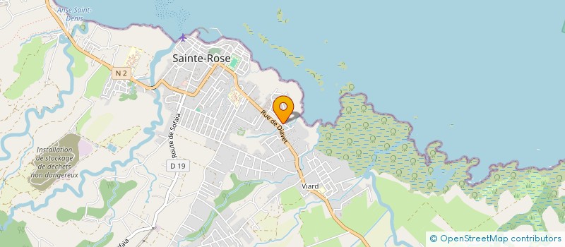 localisation de l'entreprise MADAME SEVERINE DROUAT  SAINTE ROSE