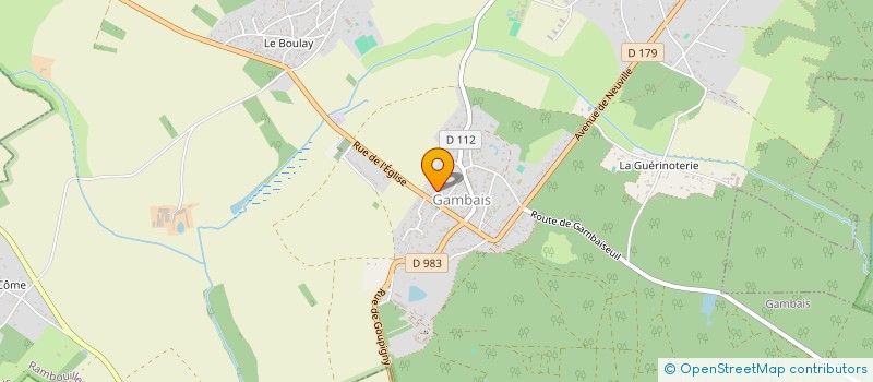 localisation de l'entreprise MADAME SEVERINE DUBOIS  GAMBAIS