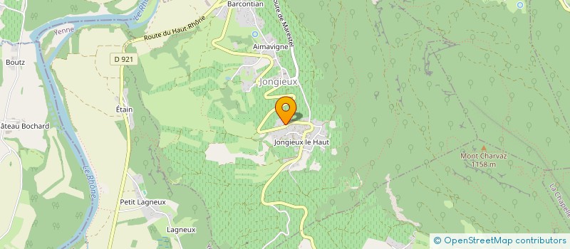 localisation de l'entreprise MADAME SEVERINE DUBOIS  JONGIEUX