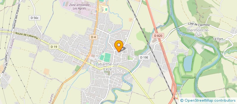 localisation de l'entreprise MADAME SEVERINE DUCHESNE à LABARTHE-SUR-LEZE