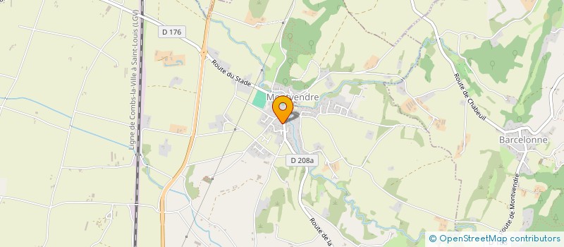 localisation de l'entreprise MADAME SEVERINE DUCLAUT  MONTVENDRE